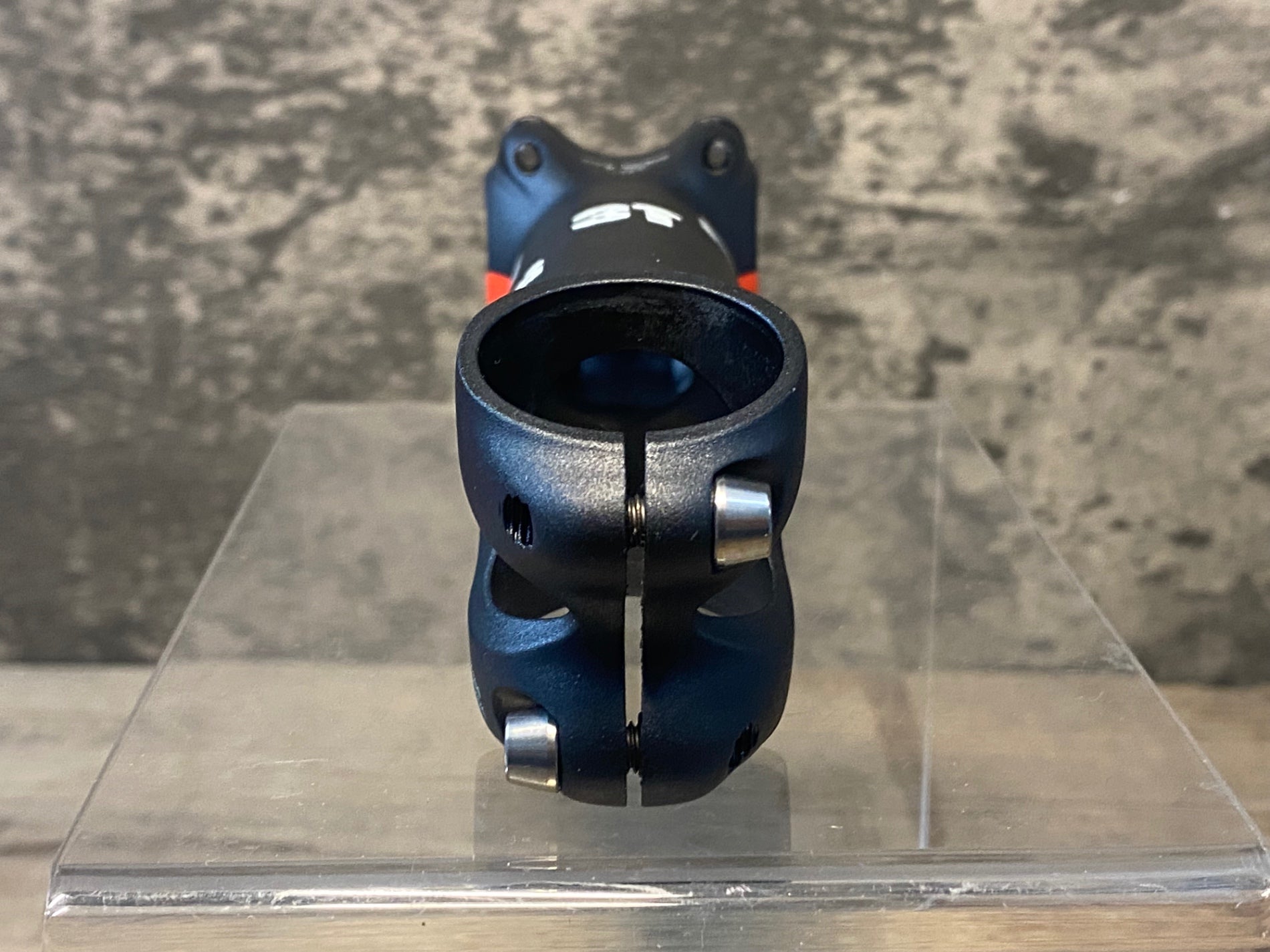 JL017 3T ARX-TEAM アルミ ステム 黒 赤 110mm Φ31.8 OS -17° – BICI
