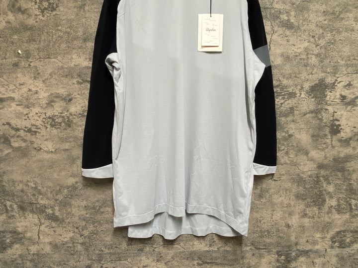 JH672 ラファ Rapha TRAIL 3/4 SLEEVE JERSEY シャツ グレー XXL