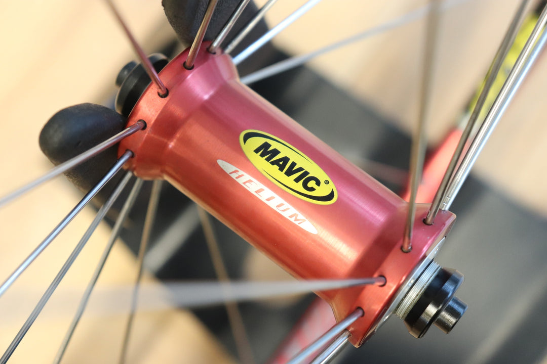 マヴィック MAVIC ヘリウム HELIUM アルミ クリンチャー ホイールセット シマノ10s 【さいたま浦和店】