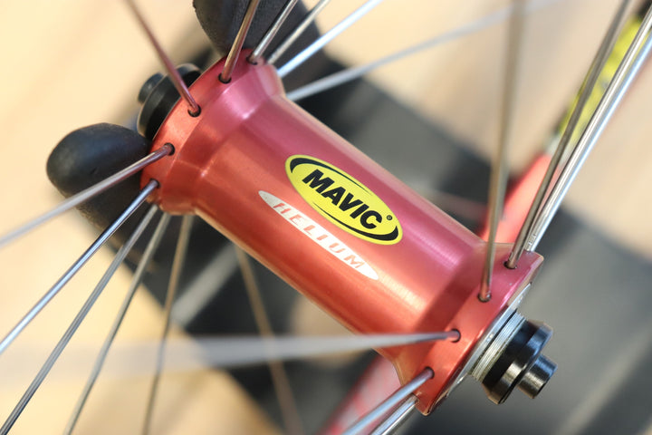 マヴィック MAVIC ヘリウム HELIUM アルミ クリンチャー ホイールセット シマノ10s 【さいたま浦和店】