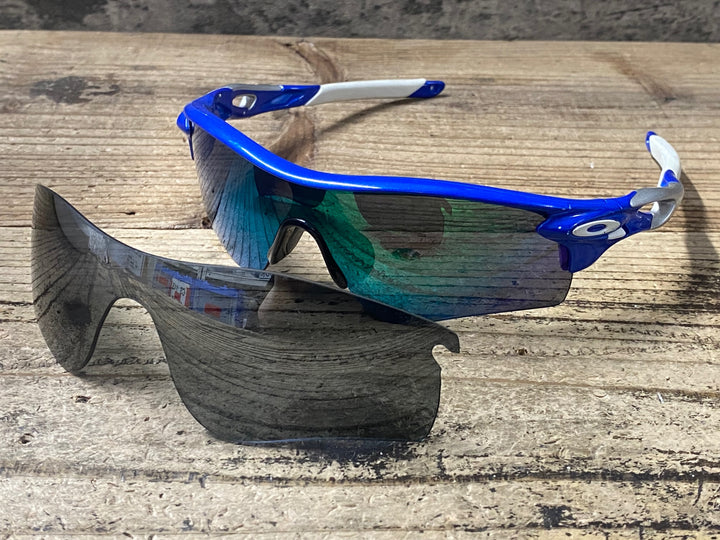 KD403 オークリー OAKLEY RADAR LOCK サングラス アイウェア 青白 PRIZM