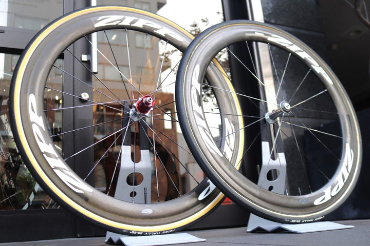 【訳あり】 ジップ ZIPP 404 カーボン チューブラー ホイールセット シマノ 10S 【東京南麻布店】