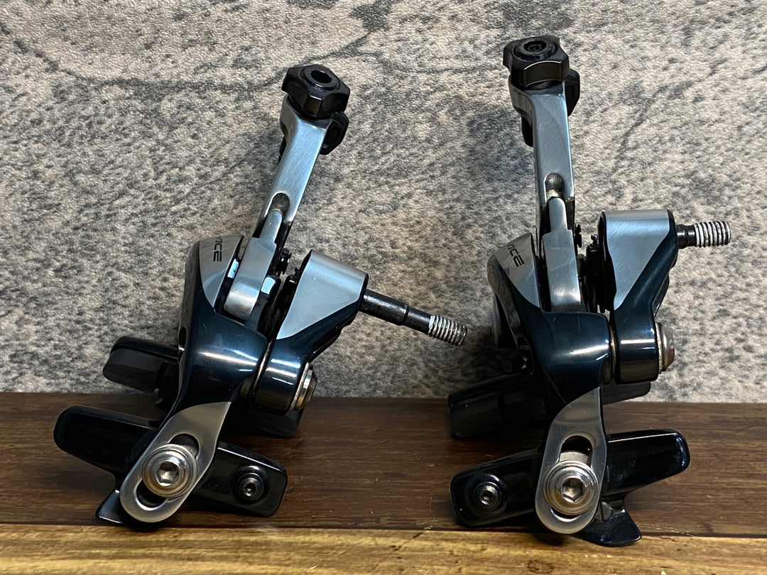JA461 シマノ SHIMANO デュラエース DURA-ACE BR-9000 キャリパーブレーキ 前後セット ※固定ナット、ワッシャー欠品