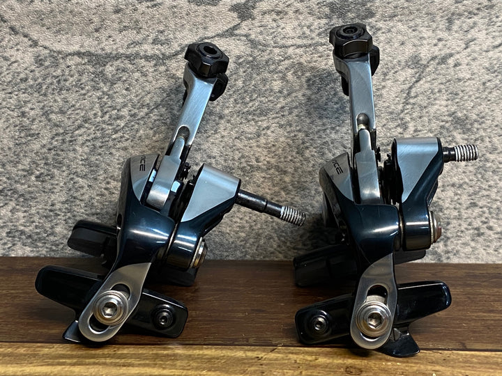 JA461 シマノ SHIMANO デュラエース DURA-ACE BR-9000 キャリパーブレーキ 前後セット ※固定ナット、ワッシャー欠品