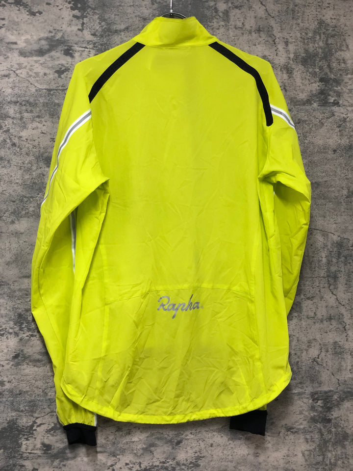 KM916 ラファ Rapha CLASSIC JACKET 長袖 ウィンドブレーカー 黄緑 L