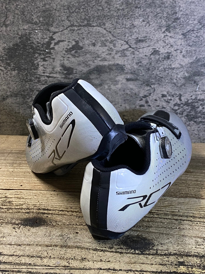 JT969 シマノ SHIMANO RC7 SH-RC700 ビンディングシューズ 黒 EU42 WIDE