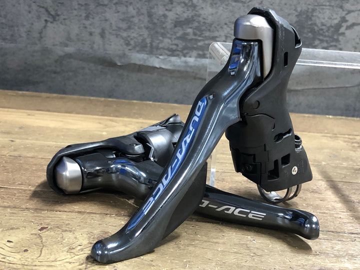 KC541 シマノ SHIMANO デュラエース DURA-ACE ST-9001 STIレバー セット ※ブラケットフード欠品
