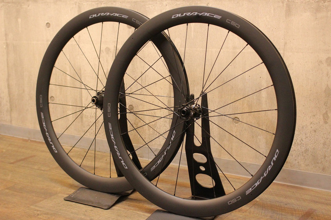 決算SALE シマノ SHIMANO デュラエース DURA-ACE WH-R9270-C50-TL シマノ 12S 21C カーボン チューブレス ホイールセット 【名古屋店】