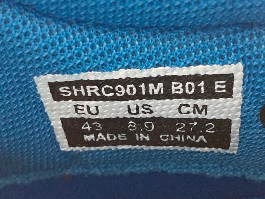 JI914 シマノ SHIMANO S-PHYRE RC9 SH-RC901M ビンディングシューズ 青 EU43 3穴