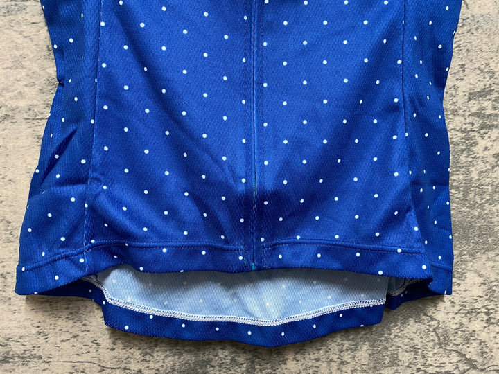 JO879 カペルミュール KAPELMUUR 半袖 サイクルジャージ ネイビー ドット 36 レディース