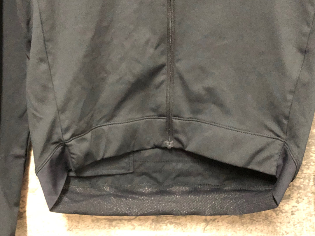 JT953 ラファ Rapha CORE LONG SLEEVE JERSEY 長袖 サイクルジャージ 裏起毛 黒 M