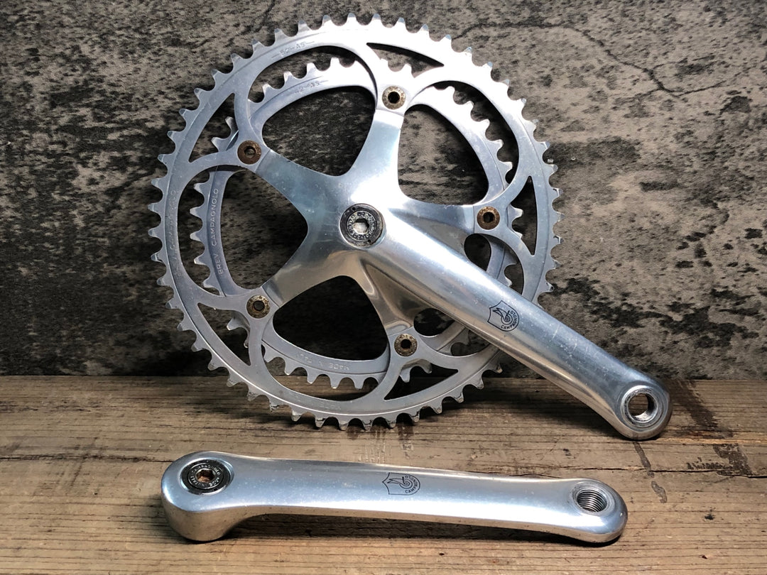IX654 カンパニョーロ Campagnolo クローチェダウネ Croce D`aune クランクセット 170mm 52/42T