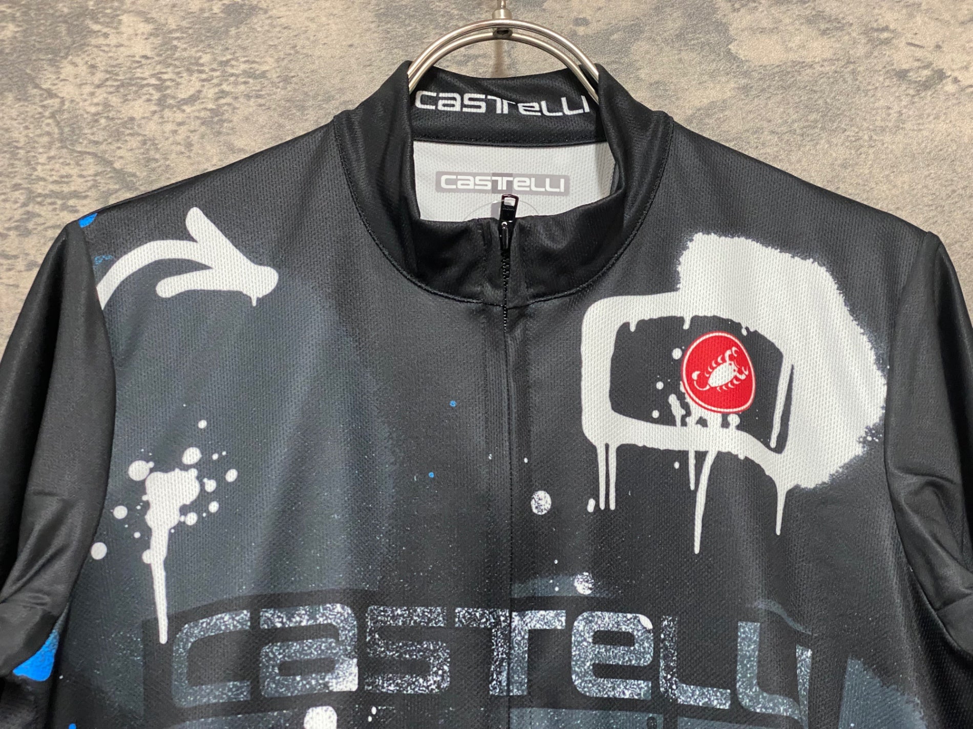 KC530 カステリ CASTELLI GRAFFITI 半袖 サイクルジャージ 黒 L – BICI