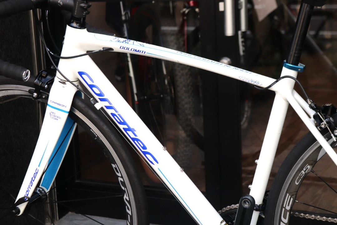 訳アリ コラテック CORRATEC ドロミテ DOROMITI 2019モデル 48サイズ シマノ 105 5800 11S アルミ ロードバイク 【東京南麻布店】
