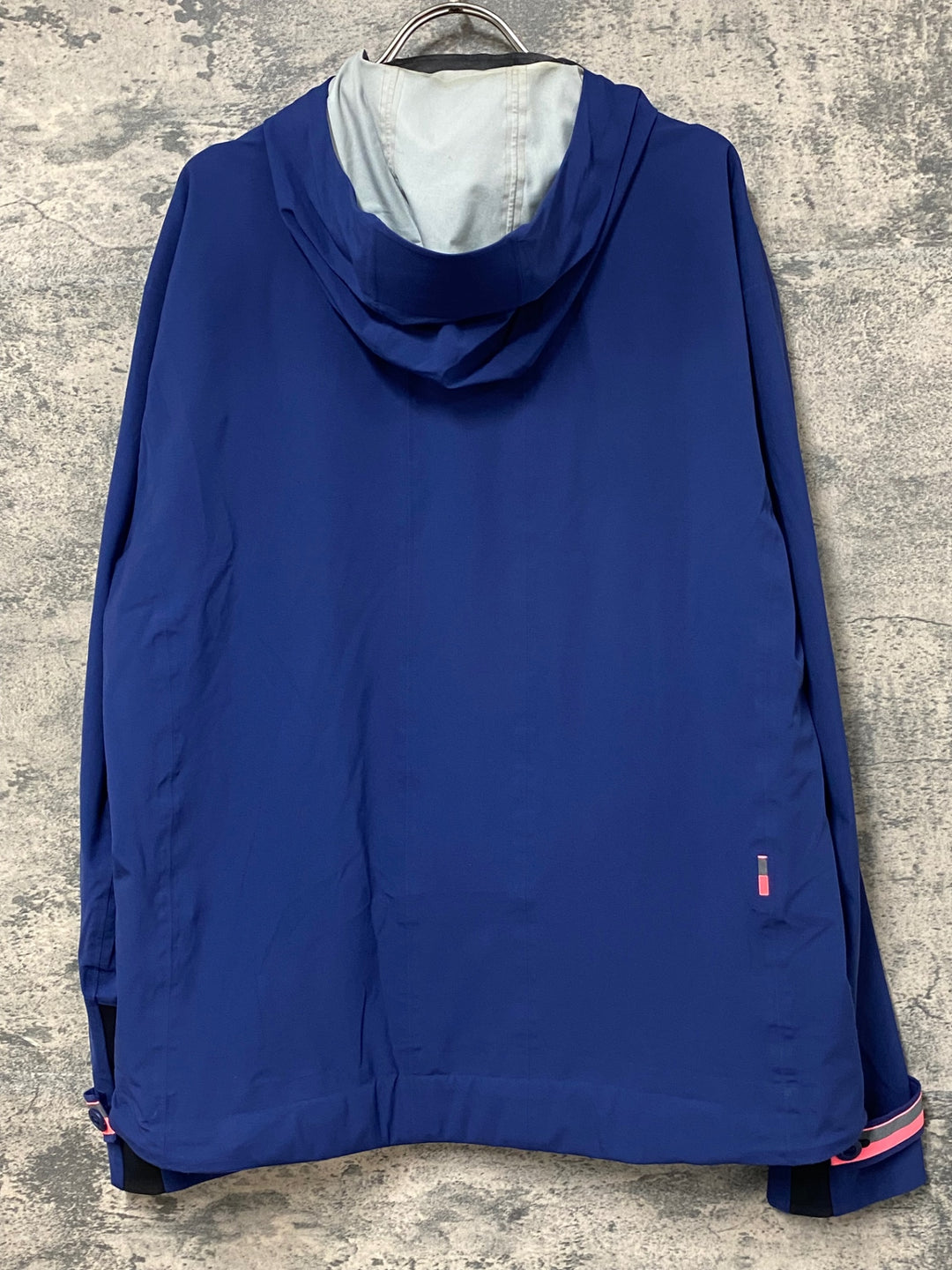 KA189 ラファ Rapha HOODED RAIN JACKET 長袖 レインジャケット 濃紺 XL ※スレ大