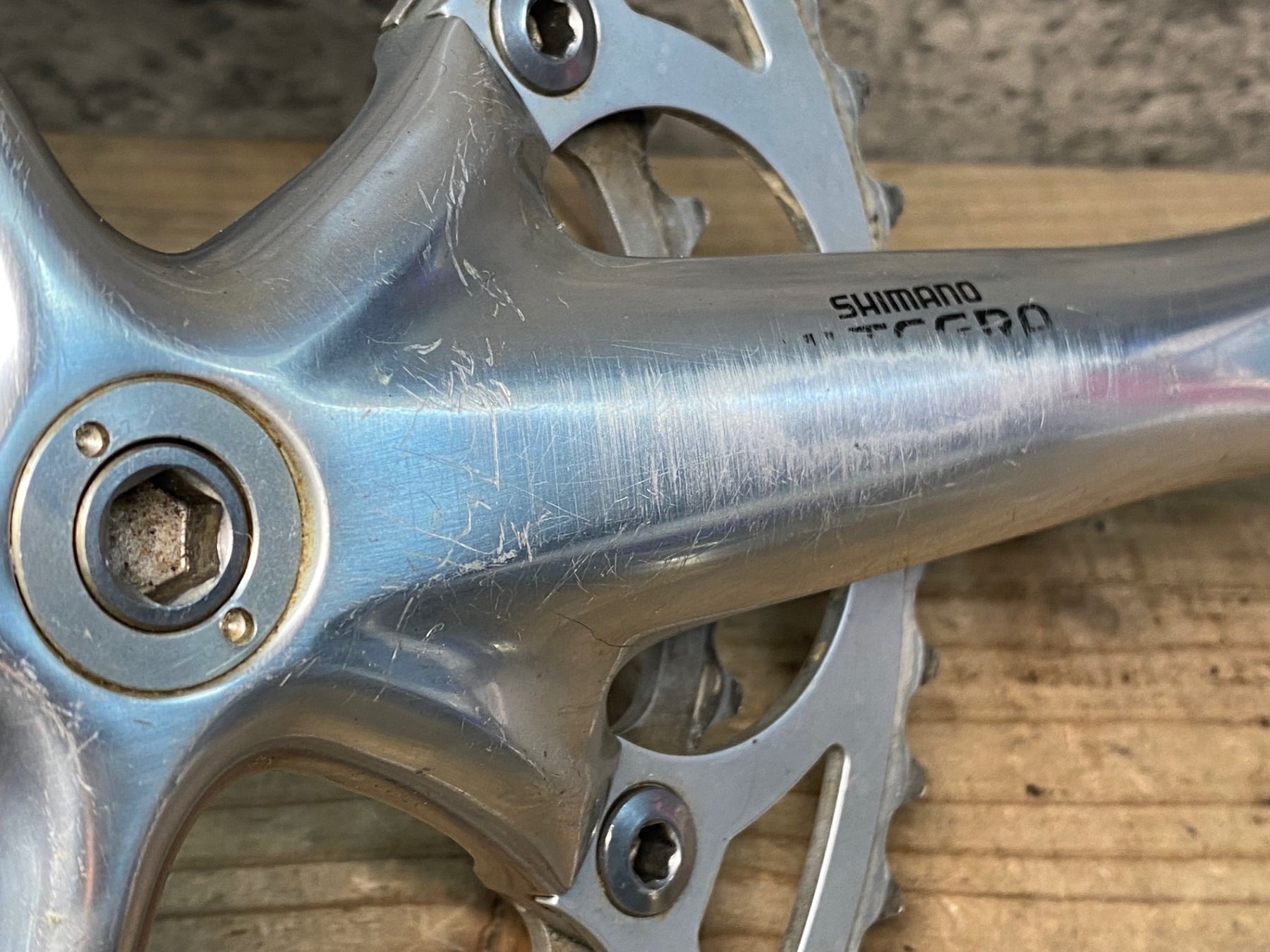 IU319 シマノ SHIMANO アルテグラ ULTEGRA FC-6500 クランクセット 50
