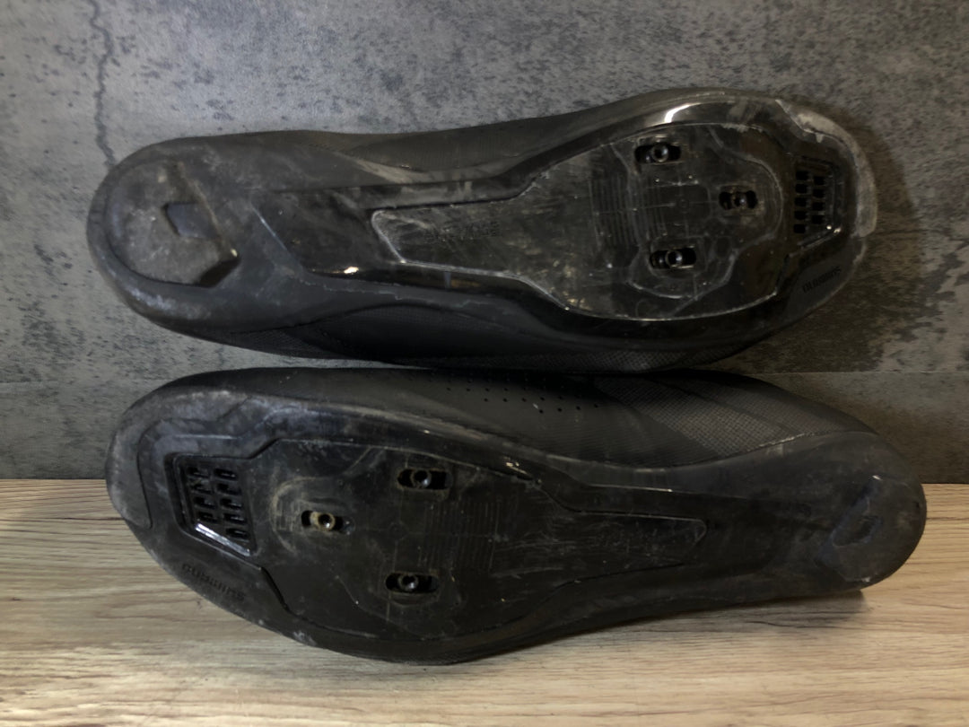 JO170 シマノ SHIMANO SH-RC300M ビンディングシューズ SPD-SL 黒 EU45