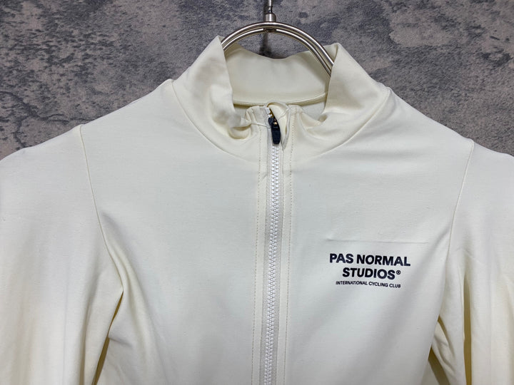 JY517 パスノーマルスタジオ PAS NORMAL STUDIOS Mechanism Long Sleeve Jersey 長袖 サイクルジャージ ホワイト レディース M