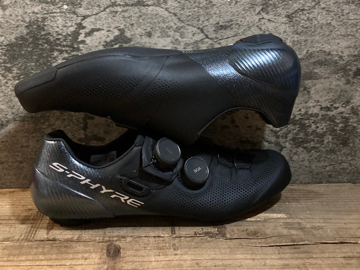 KH149 シマノ SHIMANO S-PHYRE SH-RC903 ビンディングシューズ 3穴 黒 EU40
