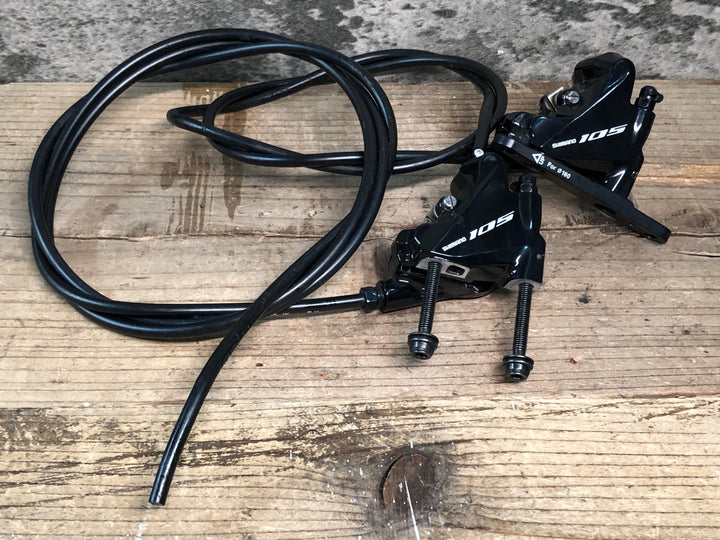 JH584 シマノ SHIMANO 105 BR-R7070 ディスクブレーキキャリパー 前後セット