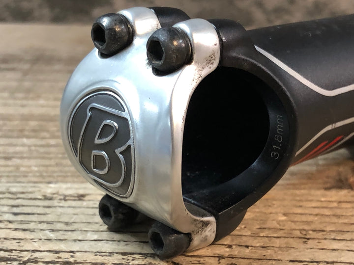 JN648 ボントレガー BONTRAGER アルミ ステム 黒 90mm Φ31.8 OS 7°