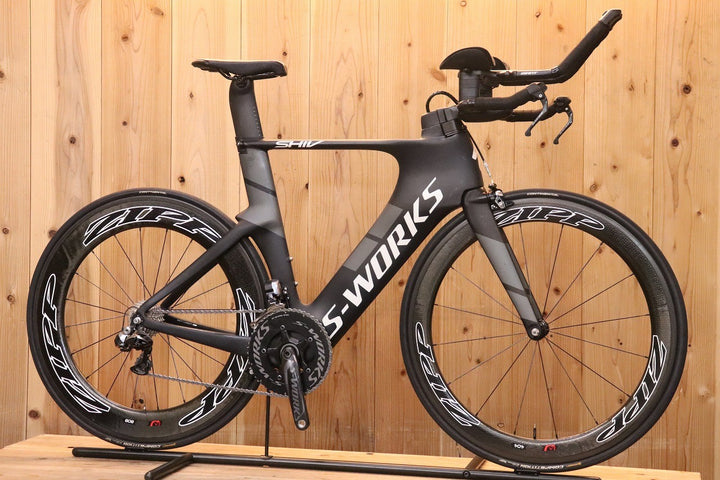 スペシャライズド SPECIALIZED エスワークス シヴ S-WORKS SHIV 2016年モデル Mサイズ シマノ デュラエース 9070 DI2 MIX 11S カーボン トライアスロンバイク 【芦屋店】