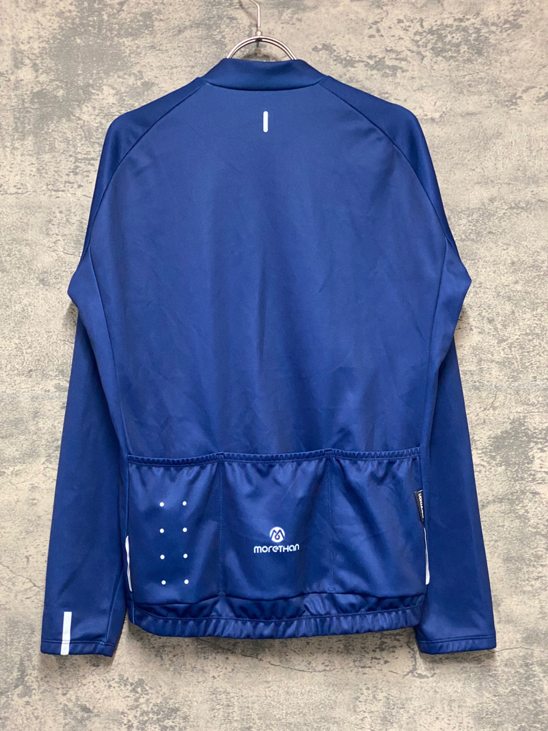 KA826 モーゼン MORETHAN 長袖サイクルジャージ 青 L