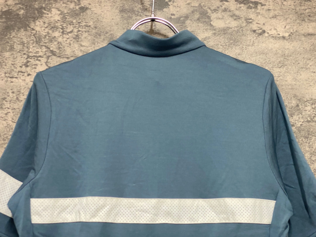 JV412 ラファ Rapha BREVET JERSEY Ⅱ 半袖 サイクルジャージ ターコイズ M