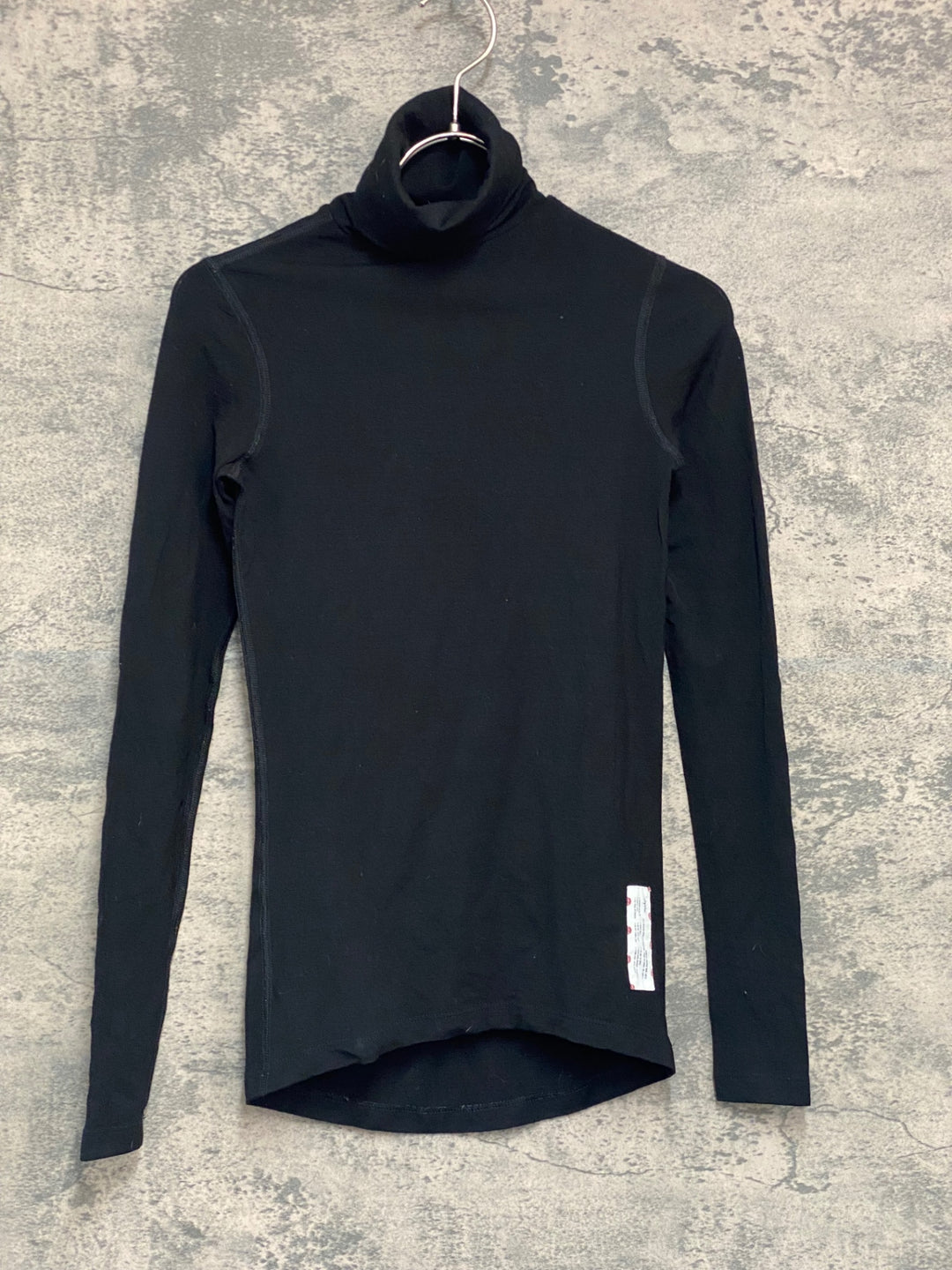 JX653 ラファ Rapha WOMEN'S WINTER BASE LAYER ハイネック 長袖 ベースレイヤー 黒 XXS メリノ