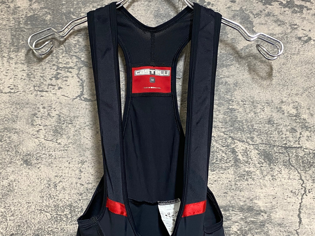 KJ525 カステリ CASTELLI ビブショーツ 黒 M