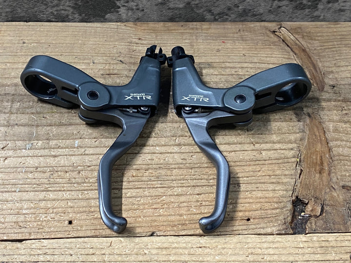 JK485 シマノ SHIMANO XTR BL-M950 BR-M951 ブレーキレバー左右セット Vブレーキ 前後セット シューなし