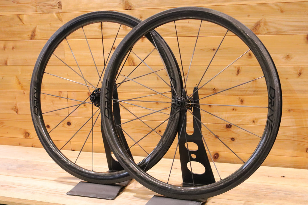 状態良好！ エリートホイール ELITE WHEELS ドライブ DRIVE 40V シマノ 11S/12S 19.5C カーボン チューブレス ロードバイク ホイールセット 【広島店】