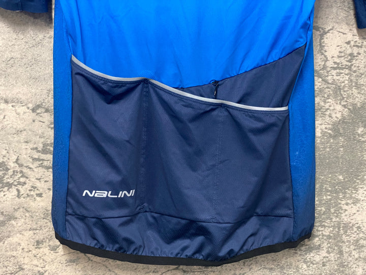 KK552 ナリーニ Nalini 半袖 サイクルジャージ 青 M