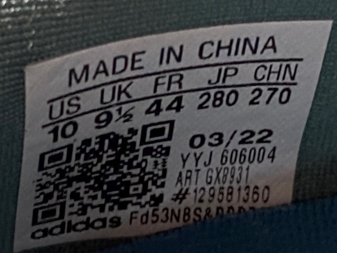 JZ145 アディダス adidas PARLEY ビンディングシューズ ターコイズ 3穴 BOA EU44