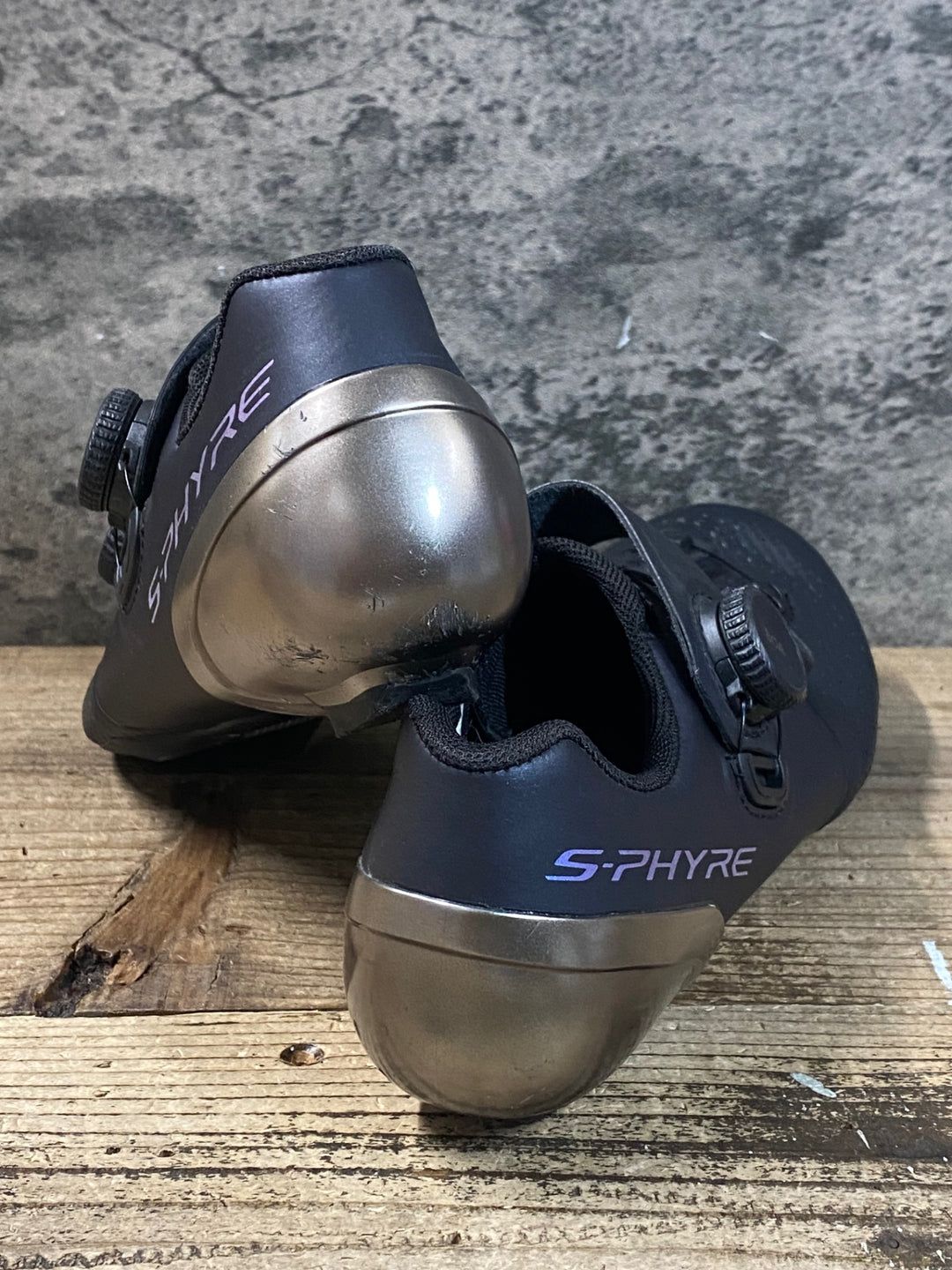 JR557 シマノ SHIMANO S-PHYRE RC902M SPD-SLシューズ EU39 黒