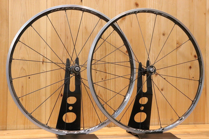 シマノ SHIMANO デュラエース DURA-ACE WH-R9100 C24 CL アルミ カーボン クリンチャー ホイールセット シマノ 11S/12S ナローリム 15C 【芦屋店】