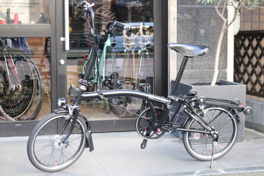 ブロンプトン BROMPTON M3L カスタム 2009モデル 折り畳み 小径車 ミニベロ 16インチ 【東京南麻布店】