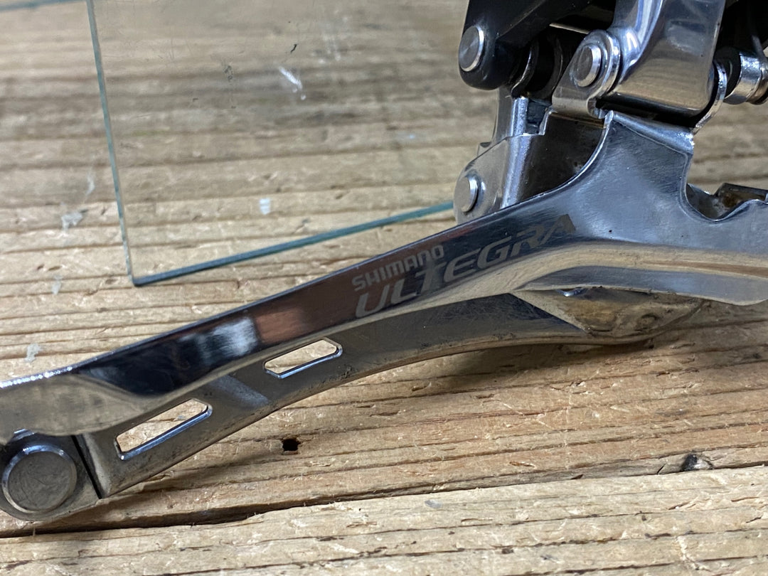 KF542 シマノ SHIMANO アルテグラ ULTEGRA FD-6770 電動 Di2 フロントディレイラー 2S 直付 バンド付属 Φ34.9