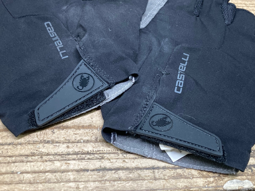 JH097 カステリ CASTELLI 指切りグローブ 黒 XL