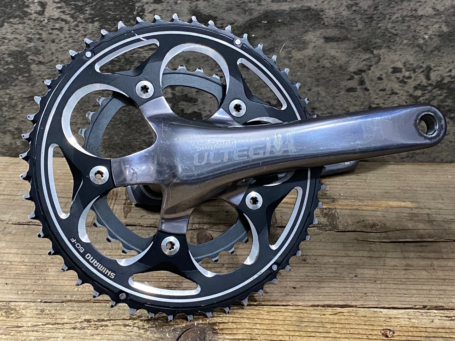 JO447 シマノ SHIMANO アルテグラ ULTEGRA FC-6650 クランクセット 50