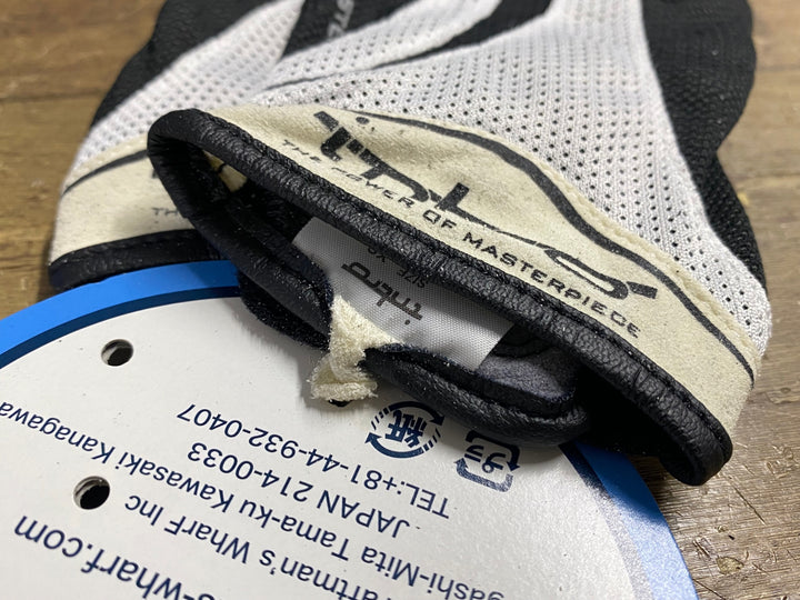 KF824 イントロ intro 指切 グローブ 白 黒 XS