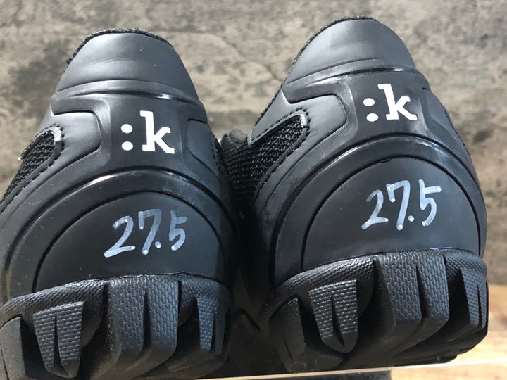 KG374 フィジーク FIZIK M6 MTB shoes ビンディングシューズ 黒 SPD EU43 ペン字あり