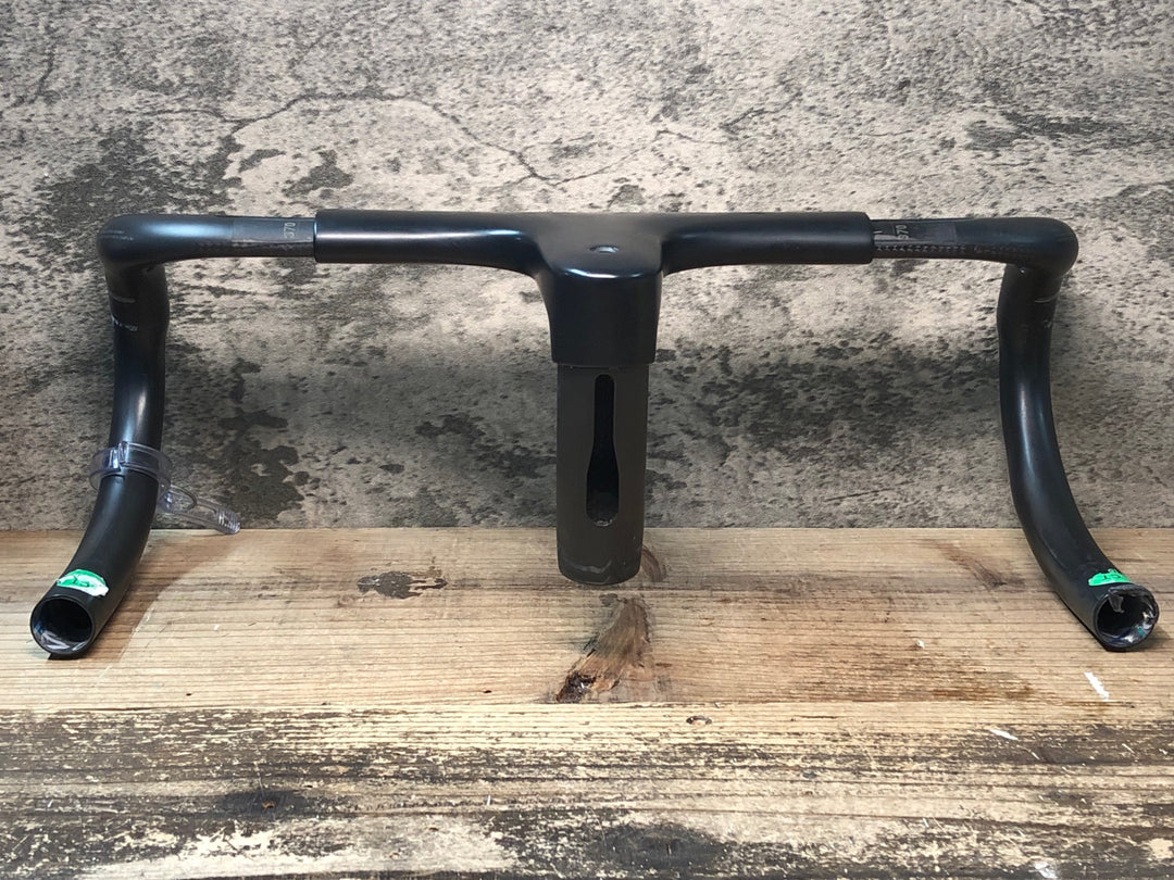 JC767 キャニオン CANYON CP0018 T-Bar カーボン 一体型ハンドル 90mm ※レバークランプ部のマーキング痕, ハンドル固定ボルト無し