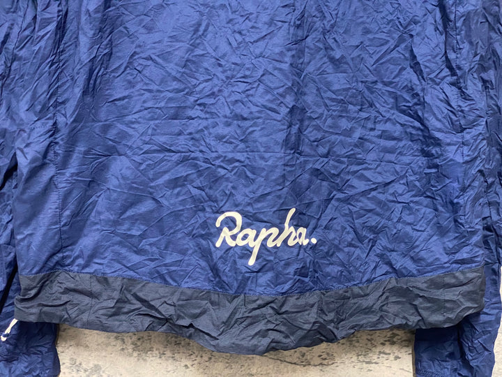 KH094 ラファ Rapha EXPLORE LIGHTWEIGHT JACKET 長袖 ウィンドブレーカー 紺 S