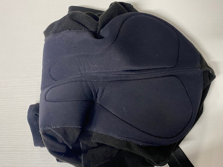 KF618 ラファ Rapha CORE CARGO WINTER TIGHTS WITH PAD ビブタイツ 黒 S 裏起毛 ※汚れあり