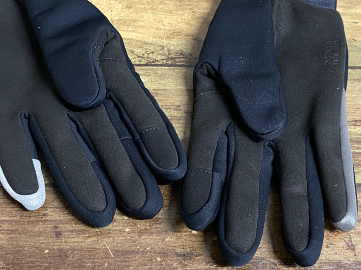 KD334 ラファ Rapha PRO TEAM WINTER GLOVES 長指 グローブ 黒 S 裏起毛
