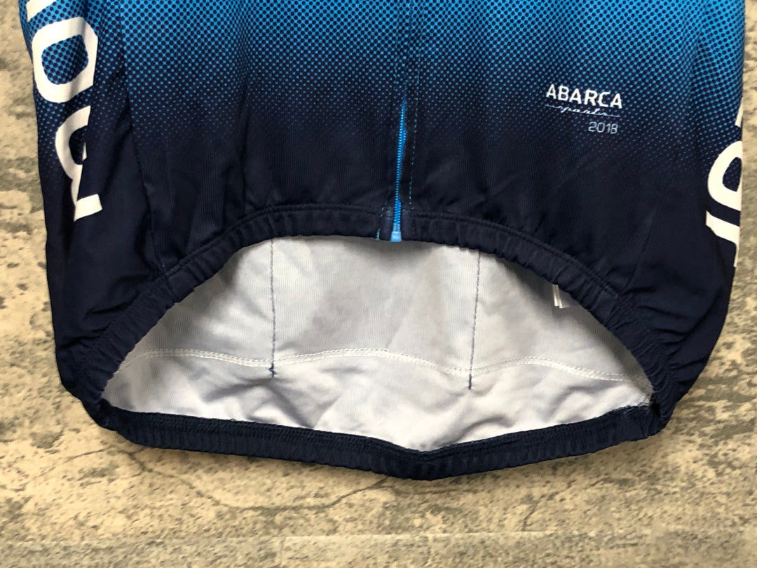 JS494 エンデュラ ENDURA 半袖 サイクルジャージ 水色 S movistar