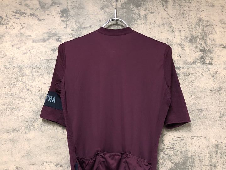 JO798 ラファ Rapha PRO TEAM FLY WEIGHT JERSEY 半袖 サイクルジャージ 赤 S