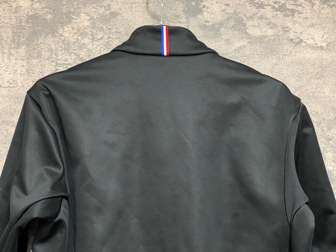 JP495 ルコックスポルティフ le coq sportif 長袖 サイクルジャージ 黒 裏起毛 M