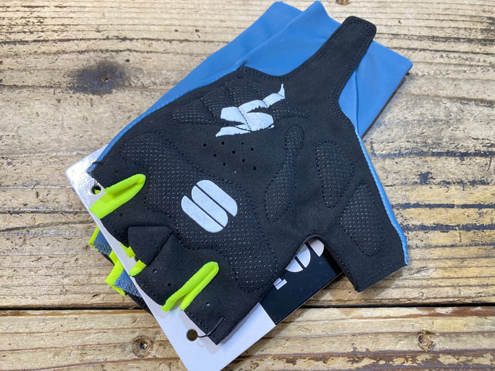 KJ841 スポーツフル sportful AERO TEAM GLOVE 指切 グローブ 青 L TINKOFF